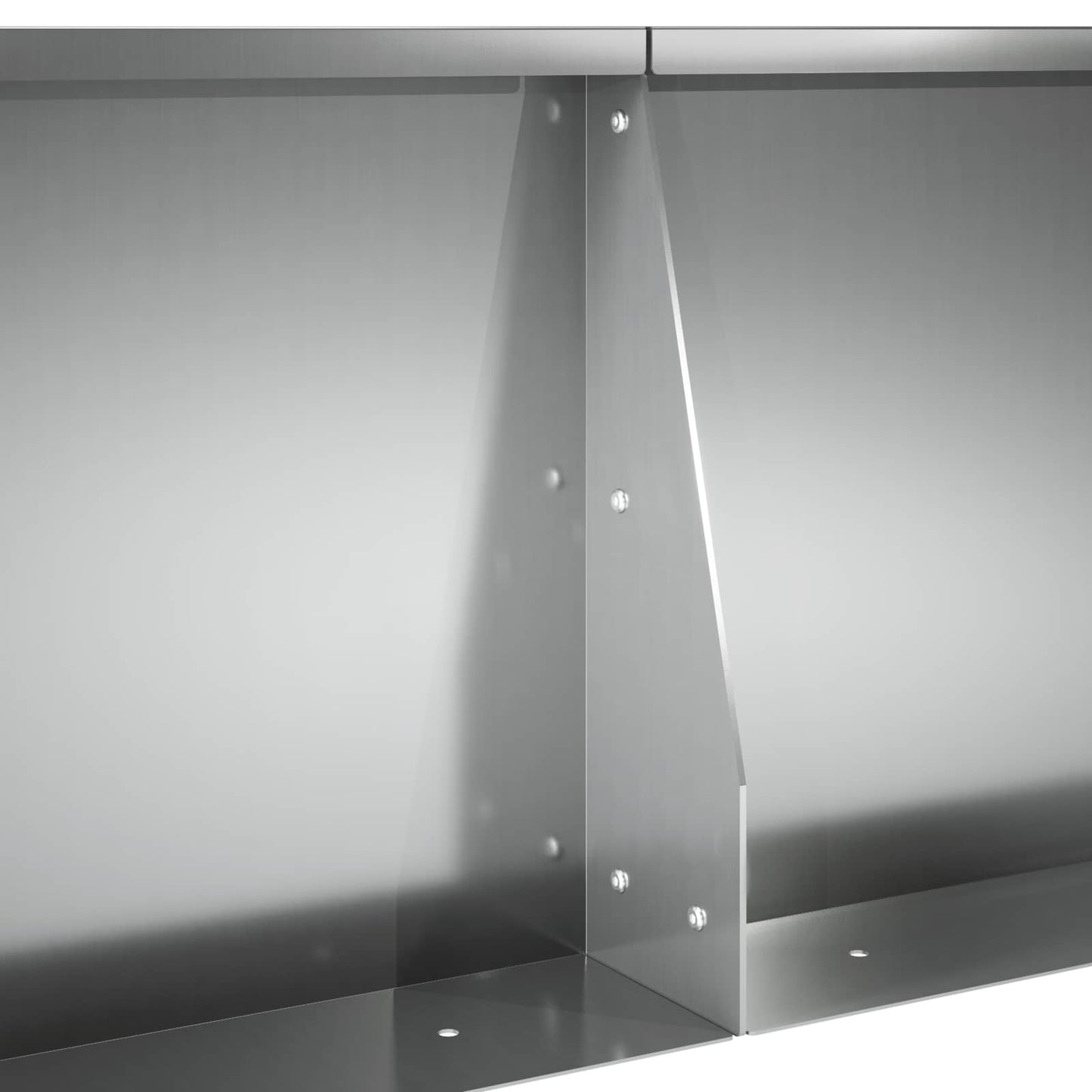 Retaining Wall 2 pcs 50 x 50 x 40 cm Galvanised Steel Silver