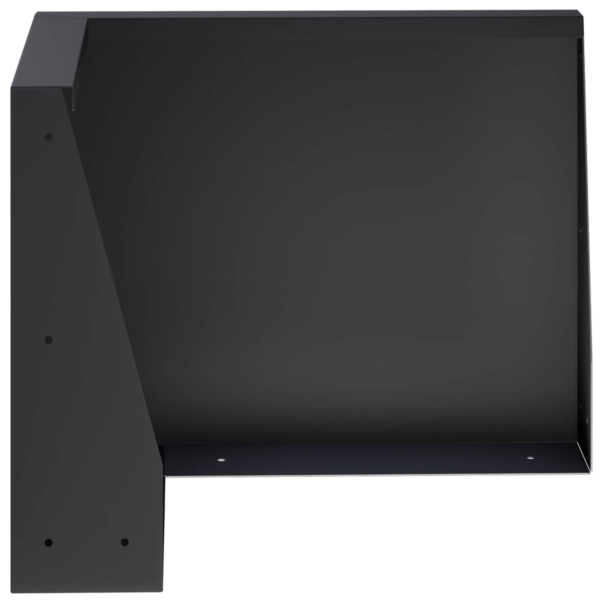 Retaining Wall 50 x 50 x 50 cm Steel Black