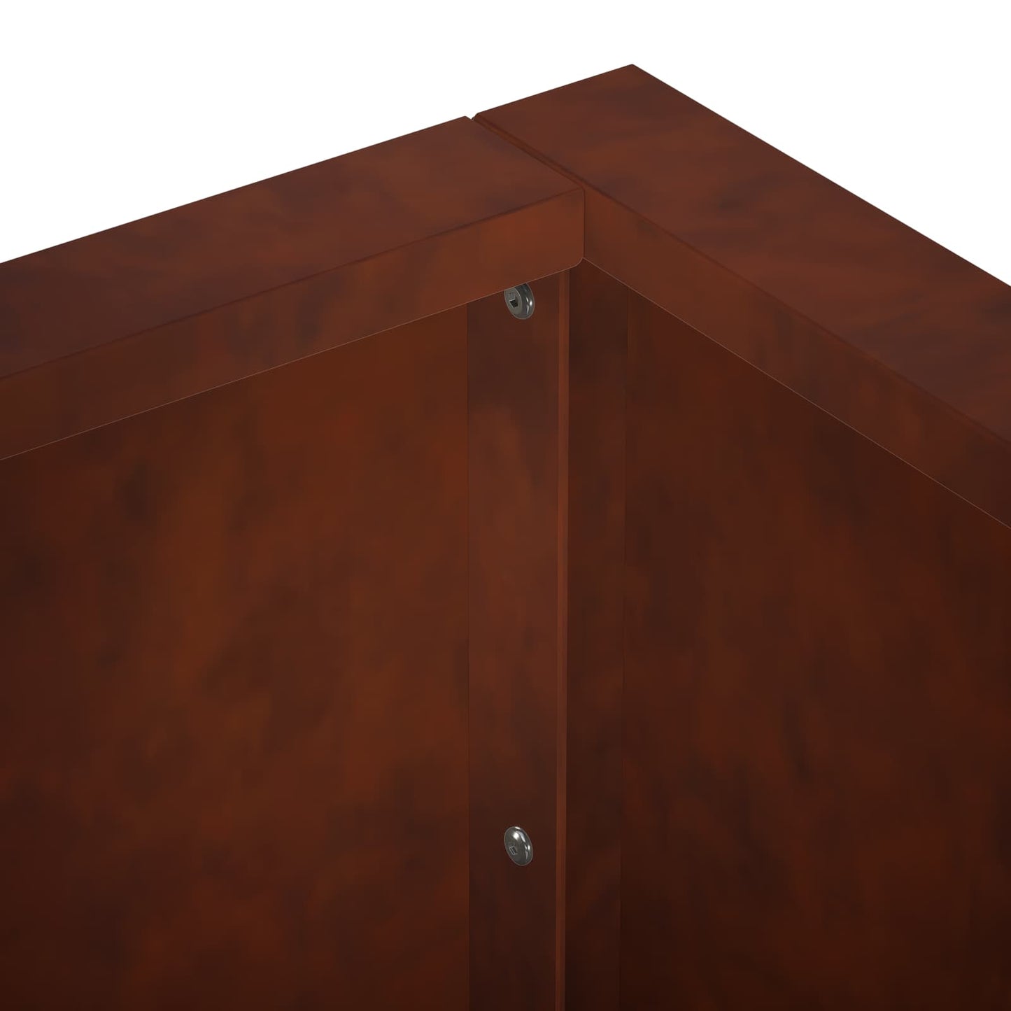 Retaining Wall 2 pcs 50 x 50 x 50 cm Weathering Steel Rusty
