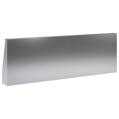 Retaining Wall 2 pcs 60 x 12 x 30 cm Galvanised Steel Silver