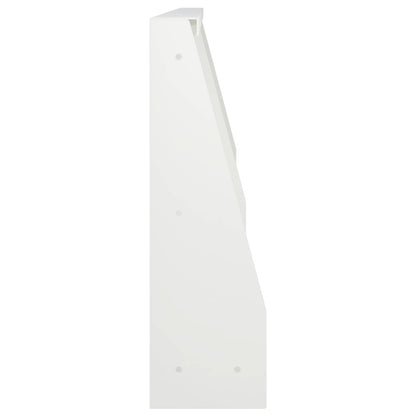 Retaining Wall 2 pcs 60 x 12 x 40 cm Steel White