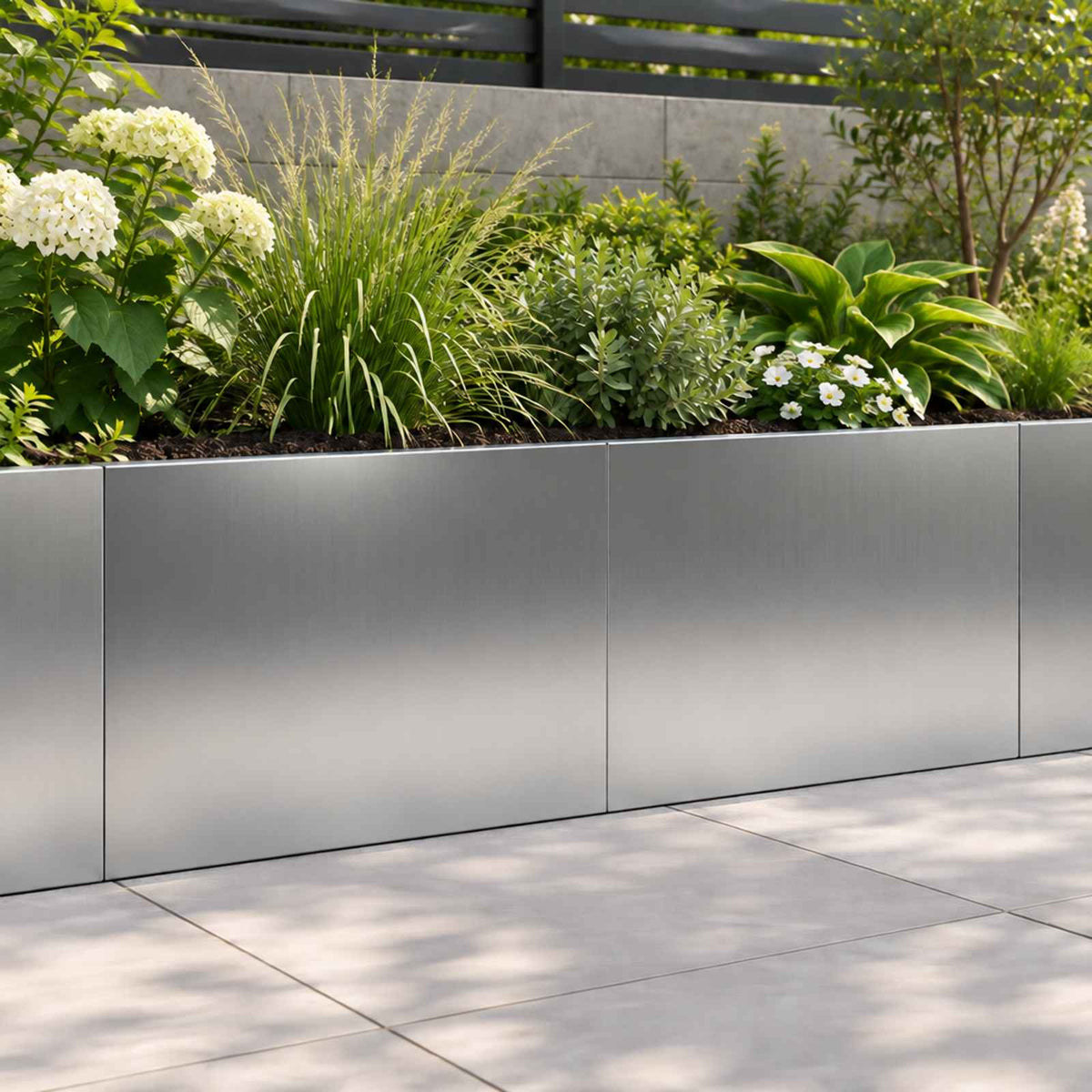 Retaining Wall 2 pcs 60 x 12 x 30 cm Galvanised Steel Silver