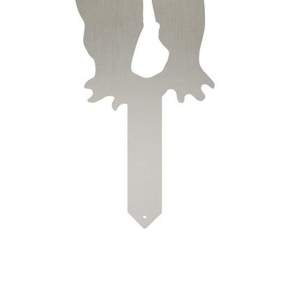 Garden Stake 75.5 x 44 cm Stainless Steel Silver