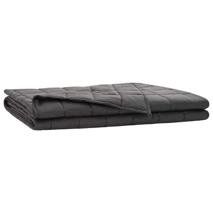 Weighted Blanket Anthracite 220 x 240 cm 11 kg 100% Cotton 205T