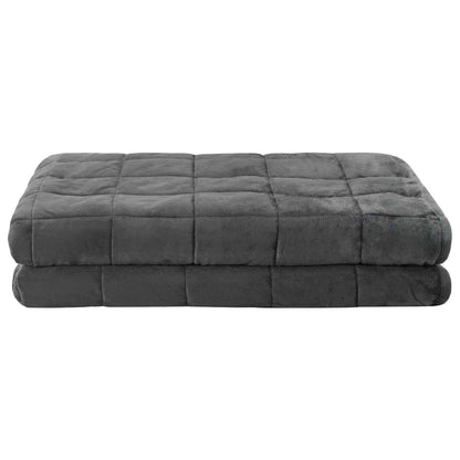 Weighted Blanket Anthracite 200 x 230 cm 13 kg 100% Cotton 205T