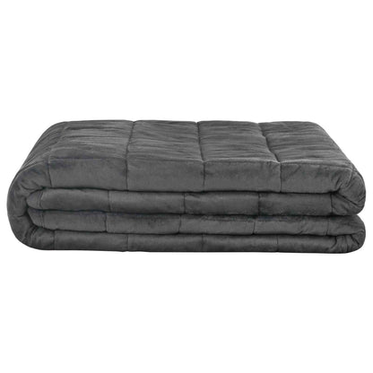 Weighted Blanket Anthracite 230 x 220 cm 11 kg 100% Cotton 205T
