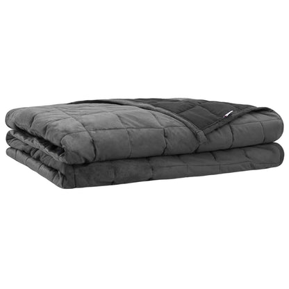 Weighted Blanket Anthracite 220 x 240 cm 15 kg 100% Cotton 205T