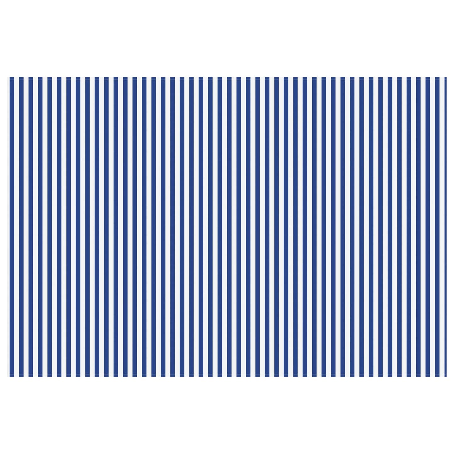 Awning Replacement Fabric Blue and White 250 x 200 cm Polyester