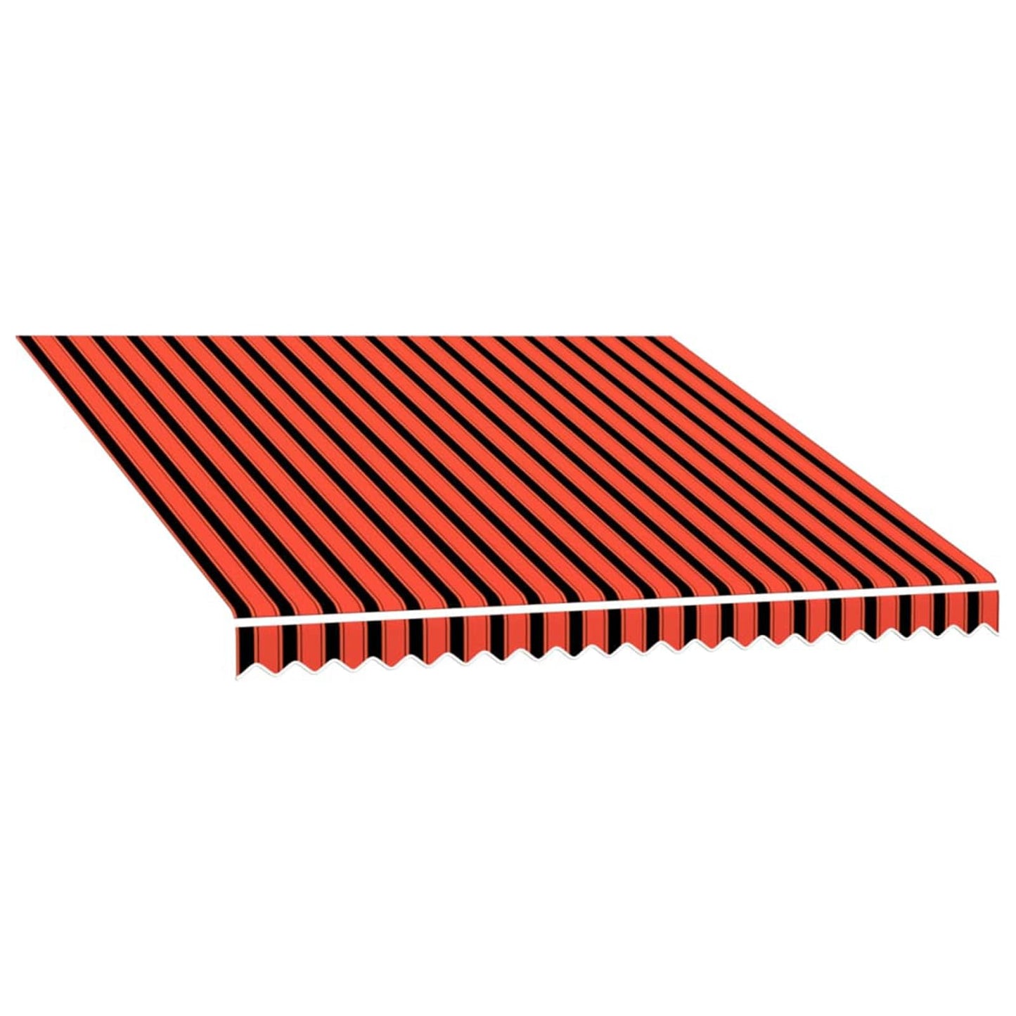 Awning Replacement Fabric Orange and Brown 300 x 250 cm