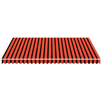 Awning Replacement Fabric Orange and Brown 350 x 250 cm