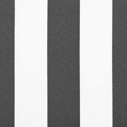 Awning Replacement Fabric Anthracite and White 350 x 200 cm