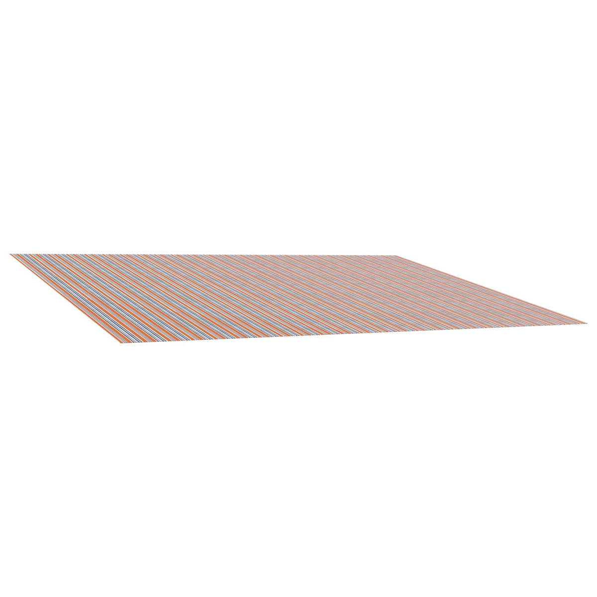 Awning Replacement Fabric Blue and Orange 500 x 300 cm