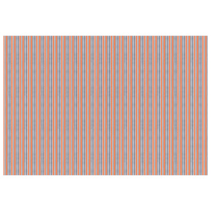 Awning Replacement Fabric Blue and Orange 600 x 300 cm