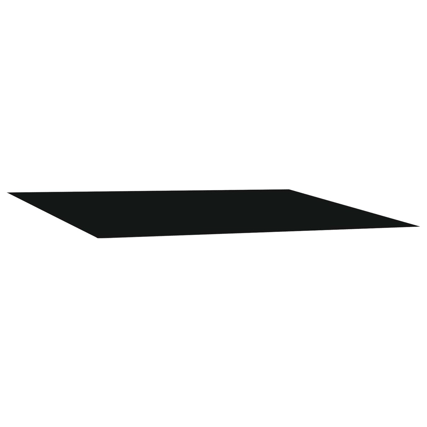Awning Replacement Fabric Black 350 x 250 cm Polyester