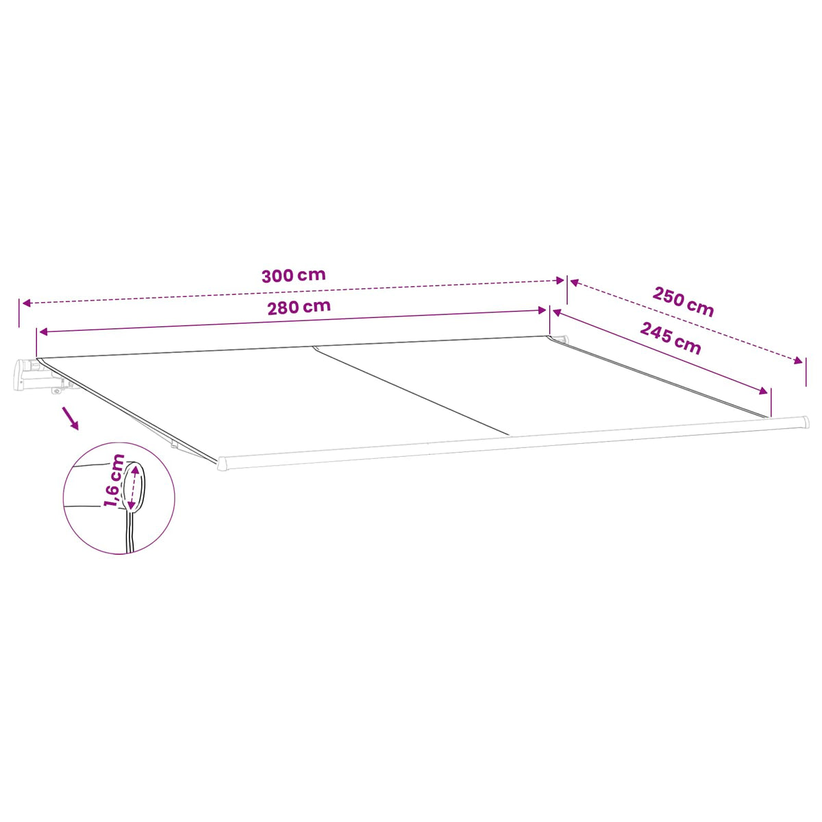Awning Canopy Replacement for