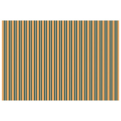 Awning Replacement Fabric Green and Yellow 450 x 350 cm