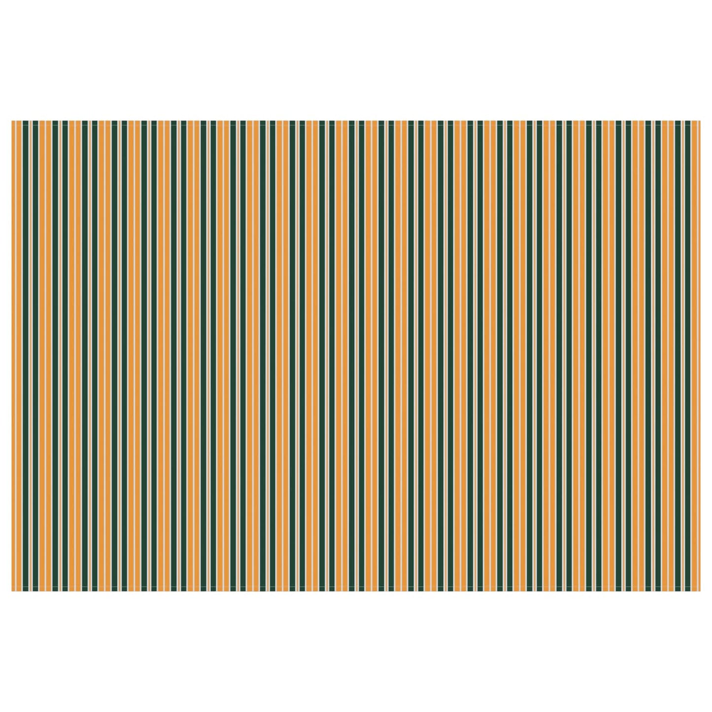 Awning Replacement Fabric Green and Yellow 600 x 300 cm