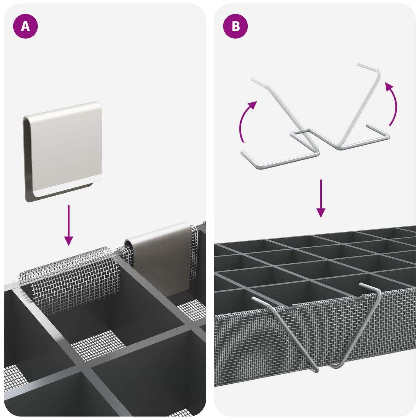 Light Shaft Cover with Clips 2 pcs 70 x 190 cm Aluminum Silver