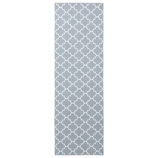 Rug Runner ORIZ 1150 gsm Grey and White