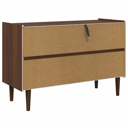 Sideboard BILBAO Dark Caramel 114 x 45 x 75 cm