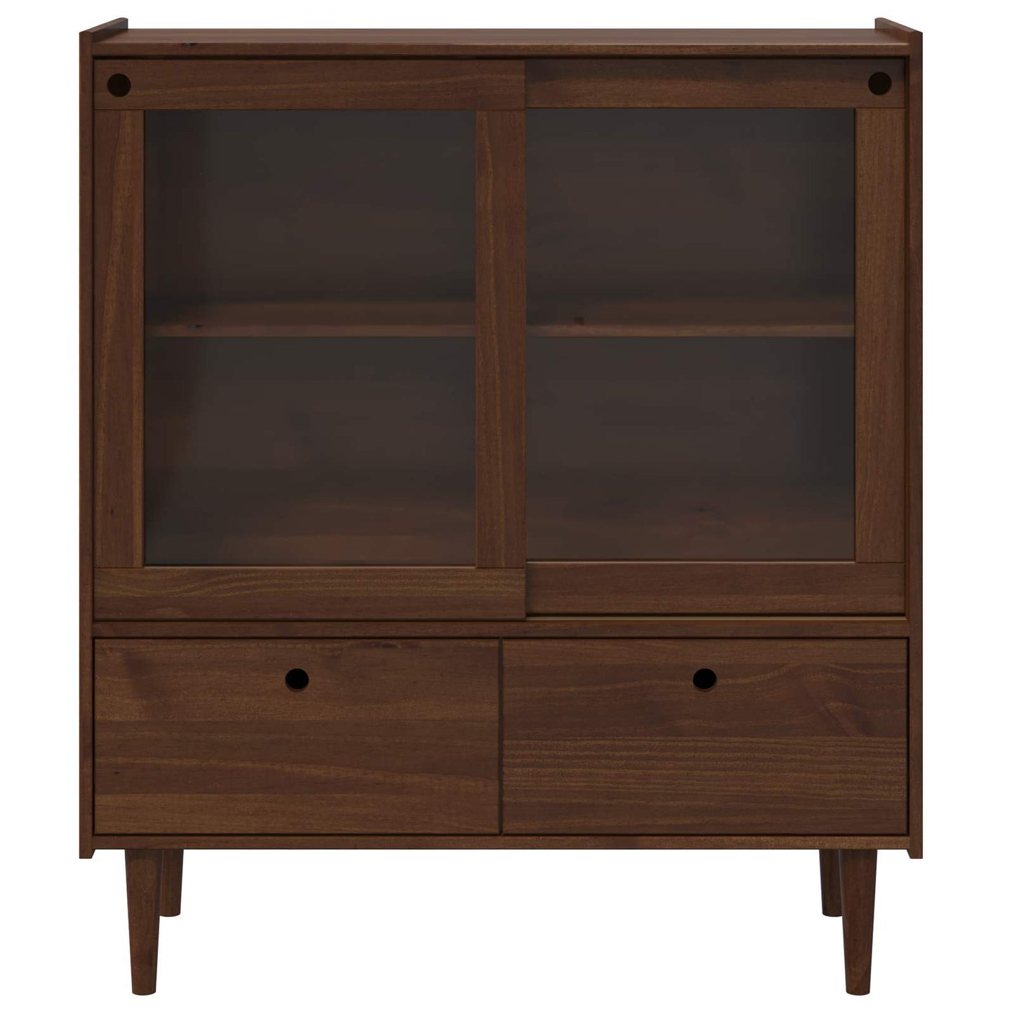 Cupboard BILBAO Dark Caramel 104 x 40 x 120 cm