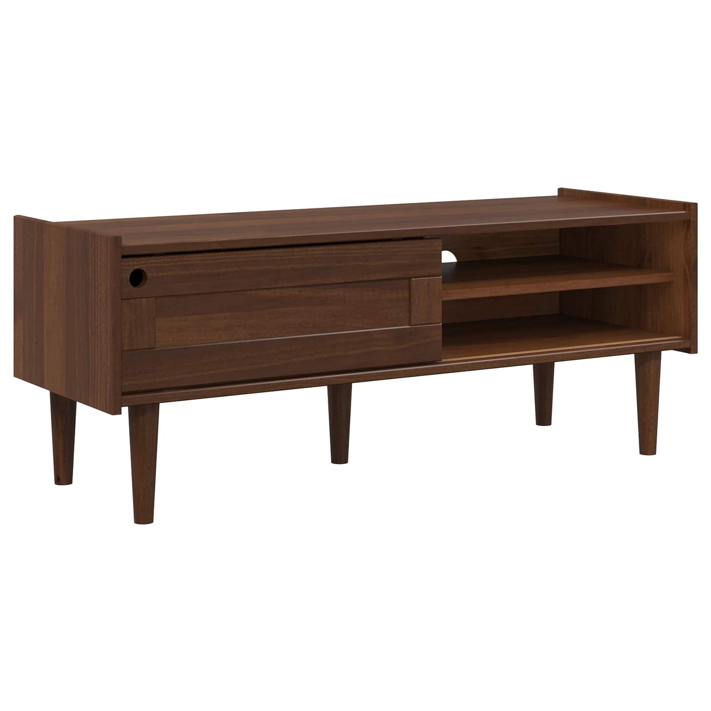 TV Cabinet BILBAO 114 x 40 x 45 cm Dark Caramel