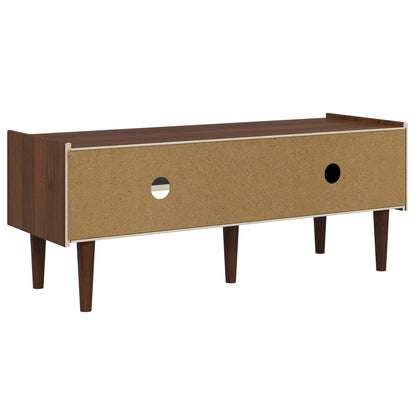 TV Cabinet BILBAO 114 x 40 x 45 cm Dark Caramel