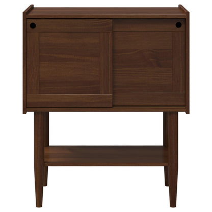 Console Table BILBAO Dark Caramel 80 x 40 x 95 cm
