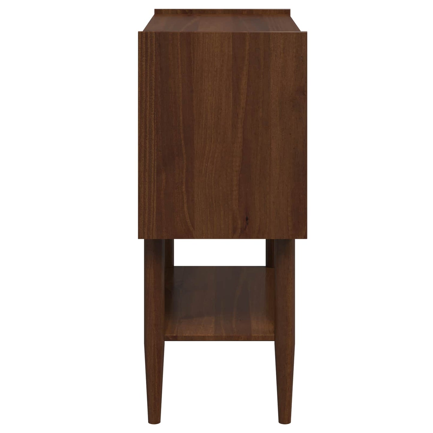 Console Table BILBAO Dark Caramel 80 x 40 x 95 cm