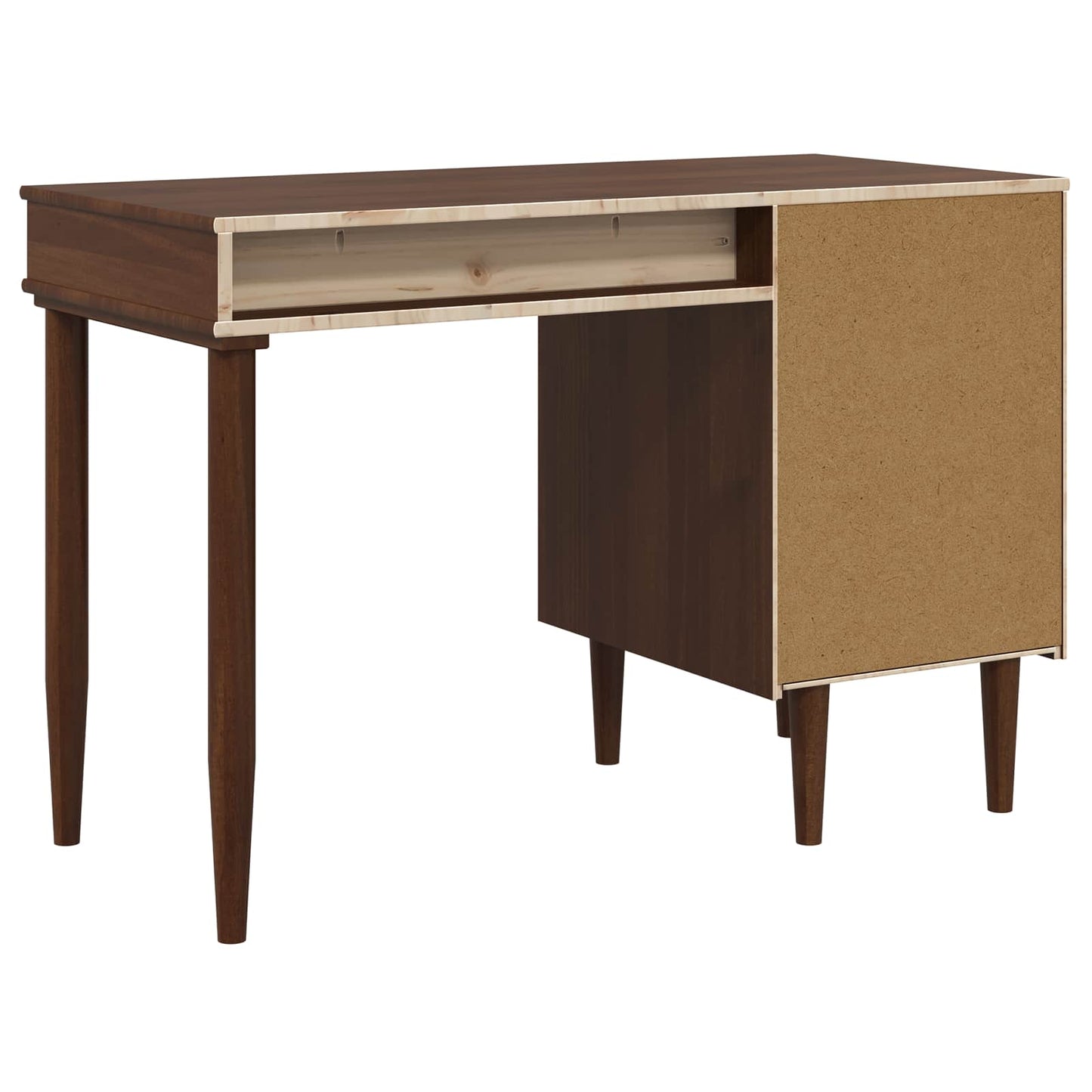 Desk BILBAO Dark Caramel 114 x 53 x 75 cm