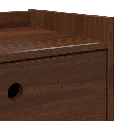 Bedside Table BILBAO Dark Caramel 45 x 35 x 59 cm