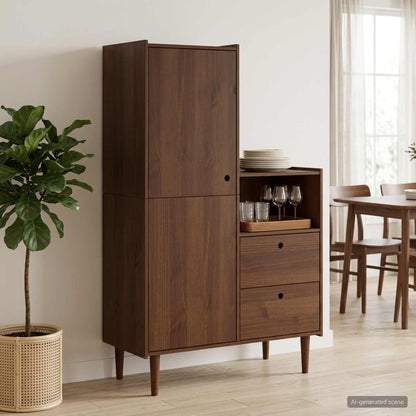 Cupboard BILBAO Caramel 100 x 45 x 160 cm