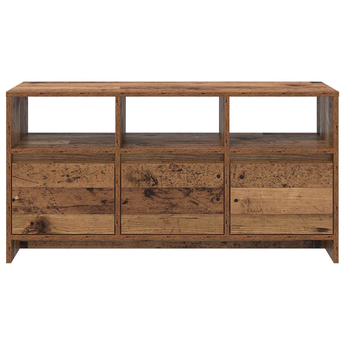 TV Cabinet 102 x 37.5 x 52.5 cm Oak Wood Engineered Wood
