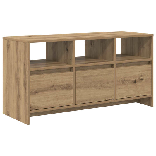TV Cabinet 102 x 37.5 x 52.5 cm Artisan Oak Engineered Wood