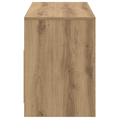 TV Cabinet 102 x 37.5 x 52.5 cm Artisan Oak Engineered Wood