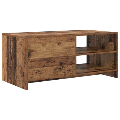 Coffee Table Oak Wood 102 x 50 x 45 cm Engineered Wood