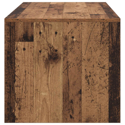 Coffee Table Oak Wood 102 x 50 x 45 cm Engineered Wood