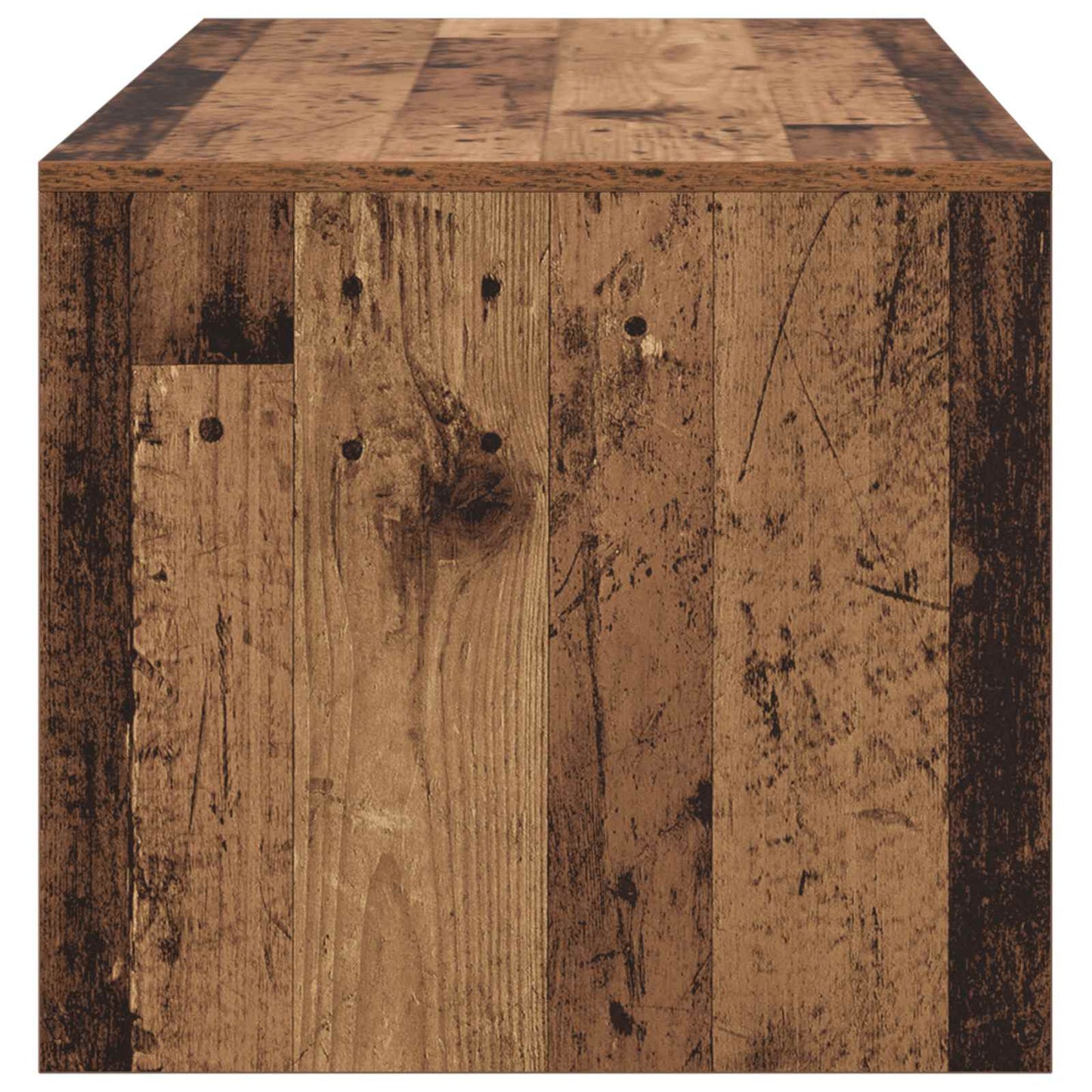 Coffee Table Old Wood 102 x 50 x 45 cm Engineered Wood