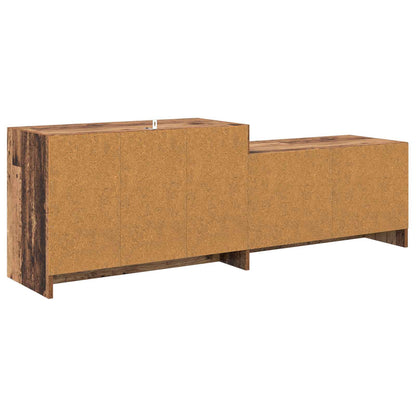 TV Cabinet 147 x 35 x 50 cm Oak Wood Engineered Wood