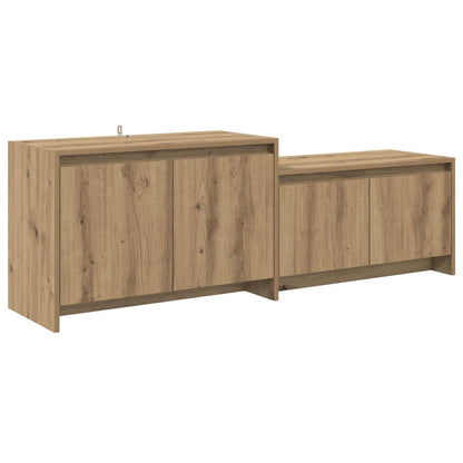 TV Cabinet 147 x 35 x 50 cm Artisan Oak Engineered Wood