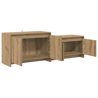 TV Cabinet 147 x 35 x 50 cm Artisan Oak Engineered Wood