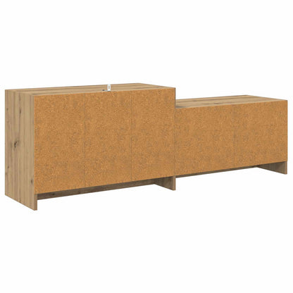 TV Cabinet 147 x 35 x 50 cm Artisan Oak Engineered Wood