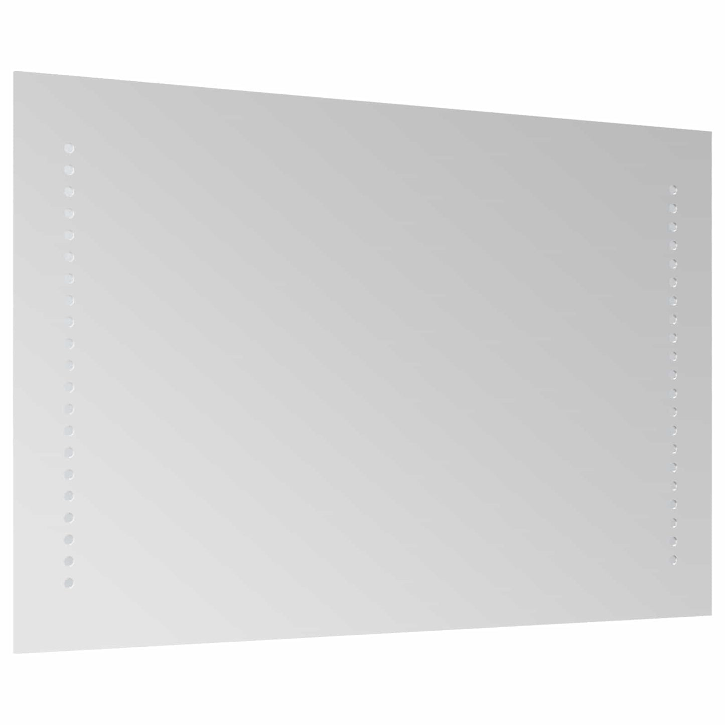 LED Bathroom Mirror Transparent 40 x 60 cm Tempered Glass