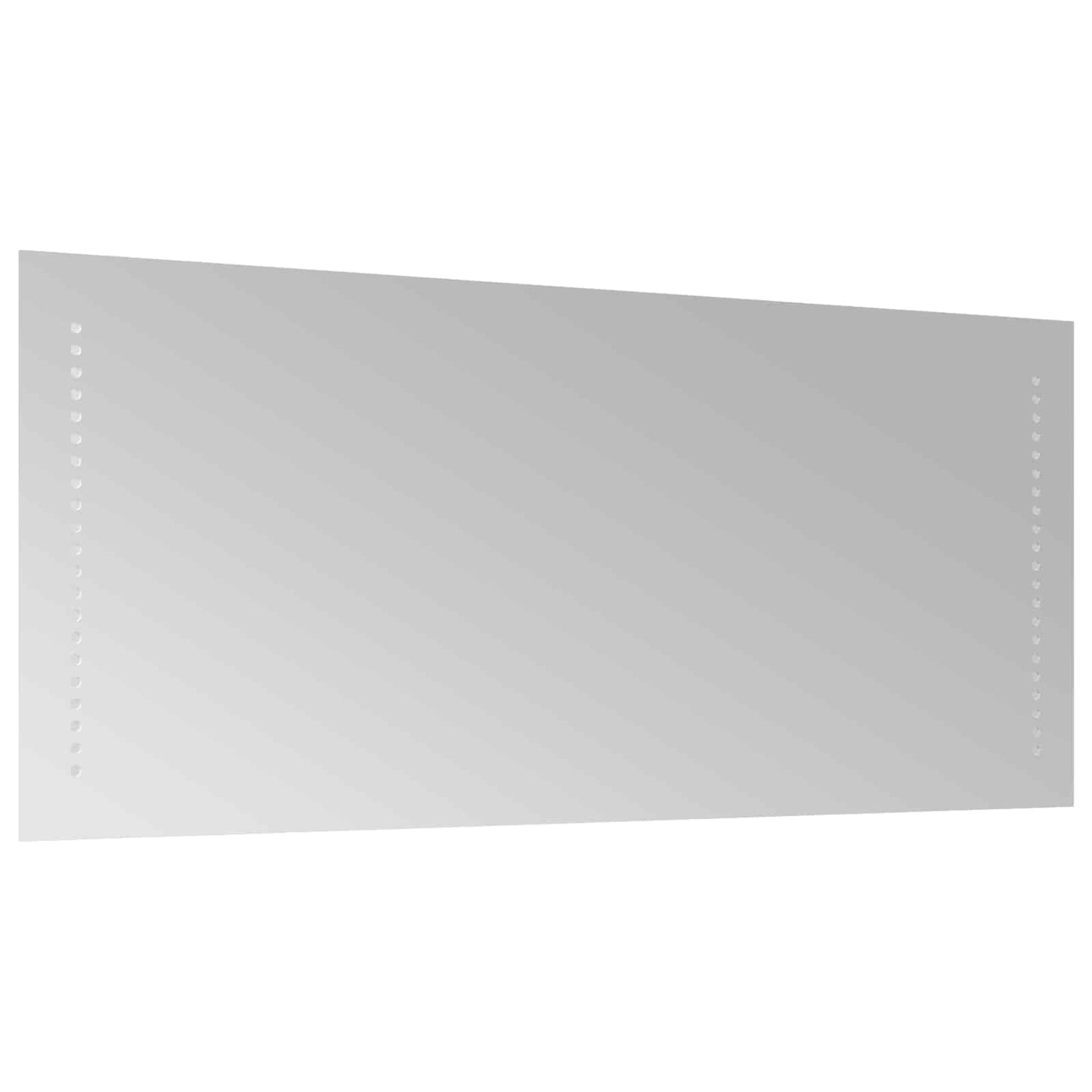 LED Bathroom Mirror Transparent 40 x 90 cm Tempered Glass