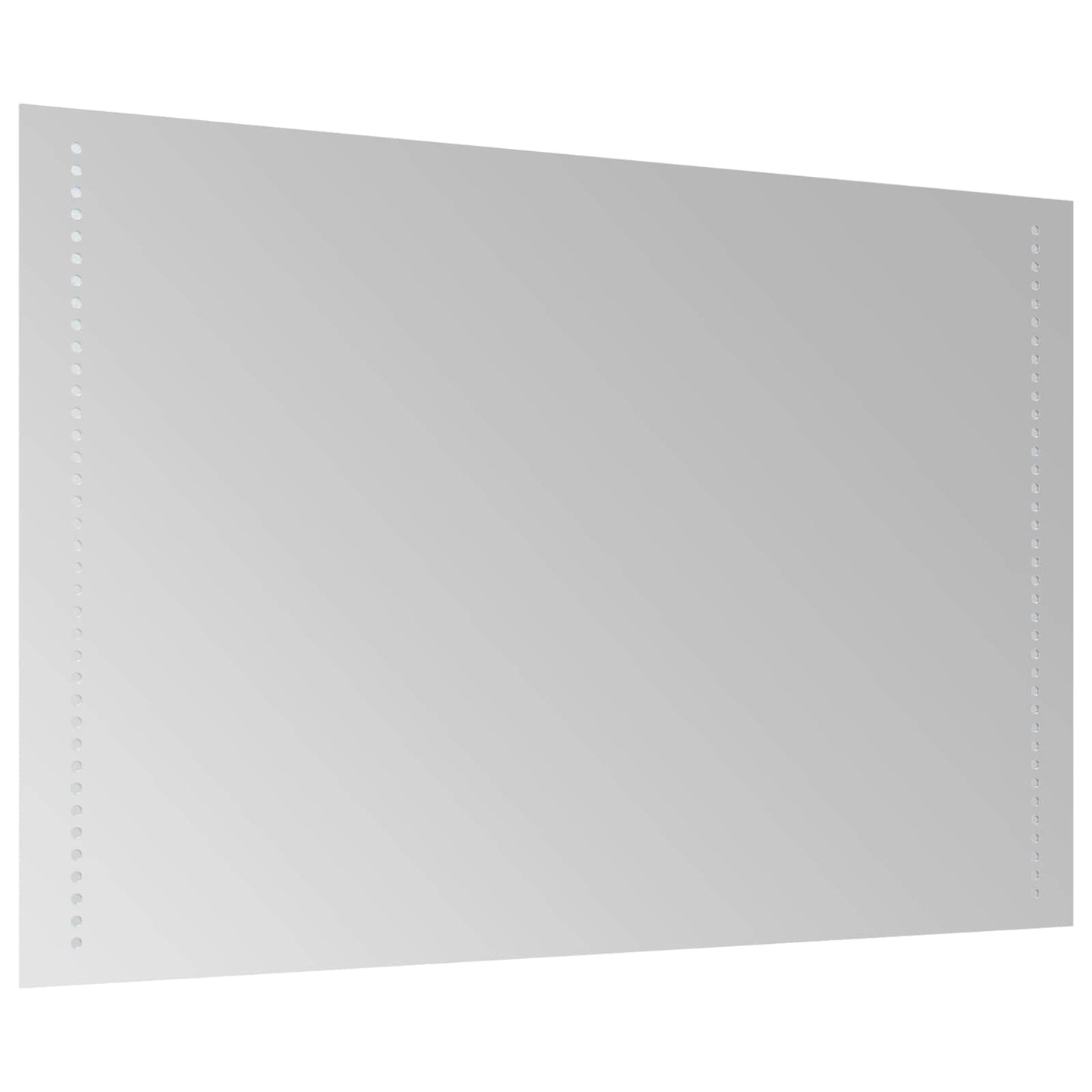 LED Bathroom Mirror Transparent 60 x 90 cm Tempered Glass