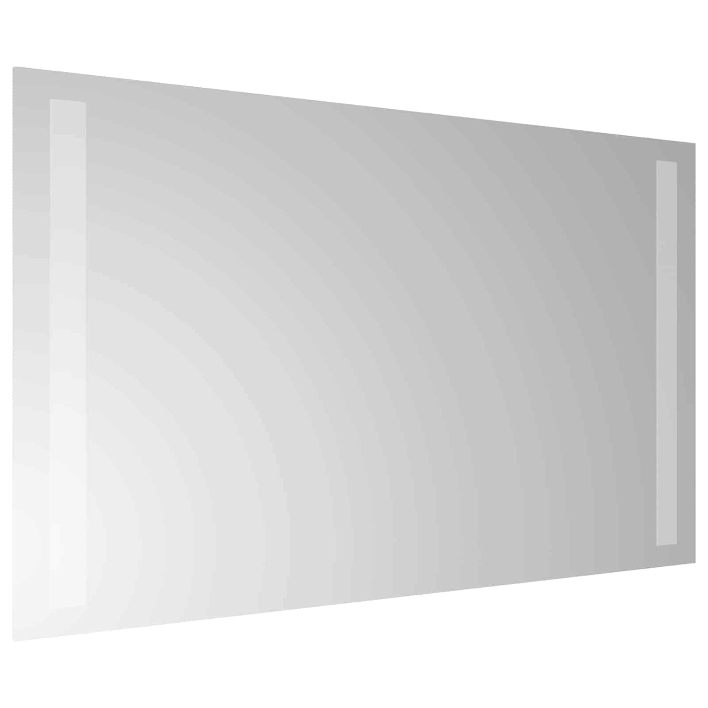 LED Bathroom Mirror Transparent 60 x 30 cm Tempered Glass