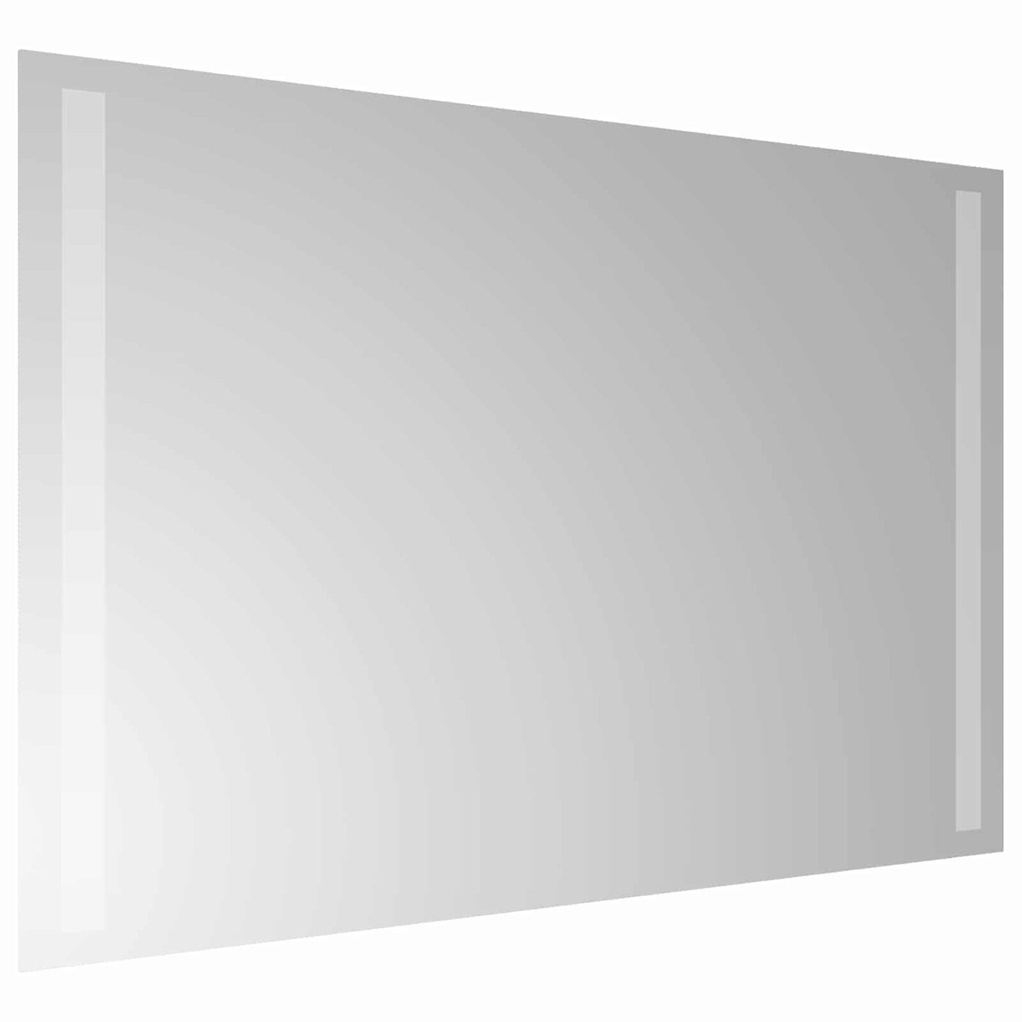 LED Bathroom Mirror Transparent 60 x 40 cm Tempered Glass