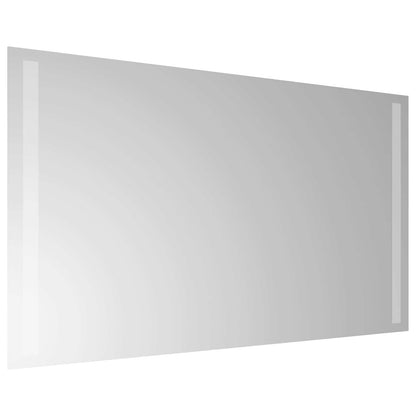 LED Bathroom Mirror Transparent 70 x 40 cm Tempered Glass