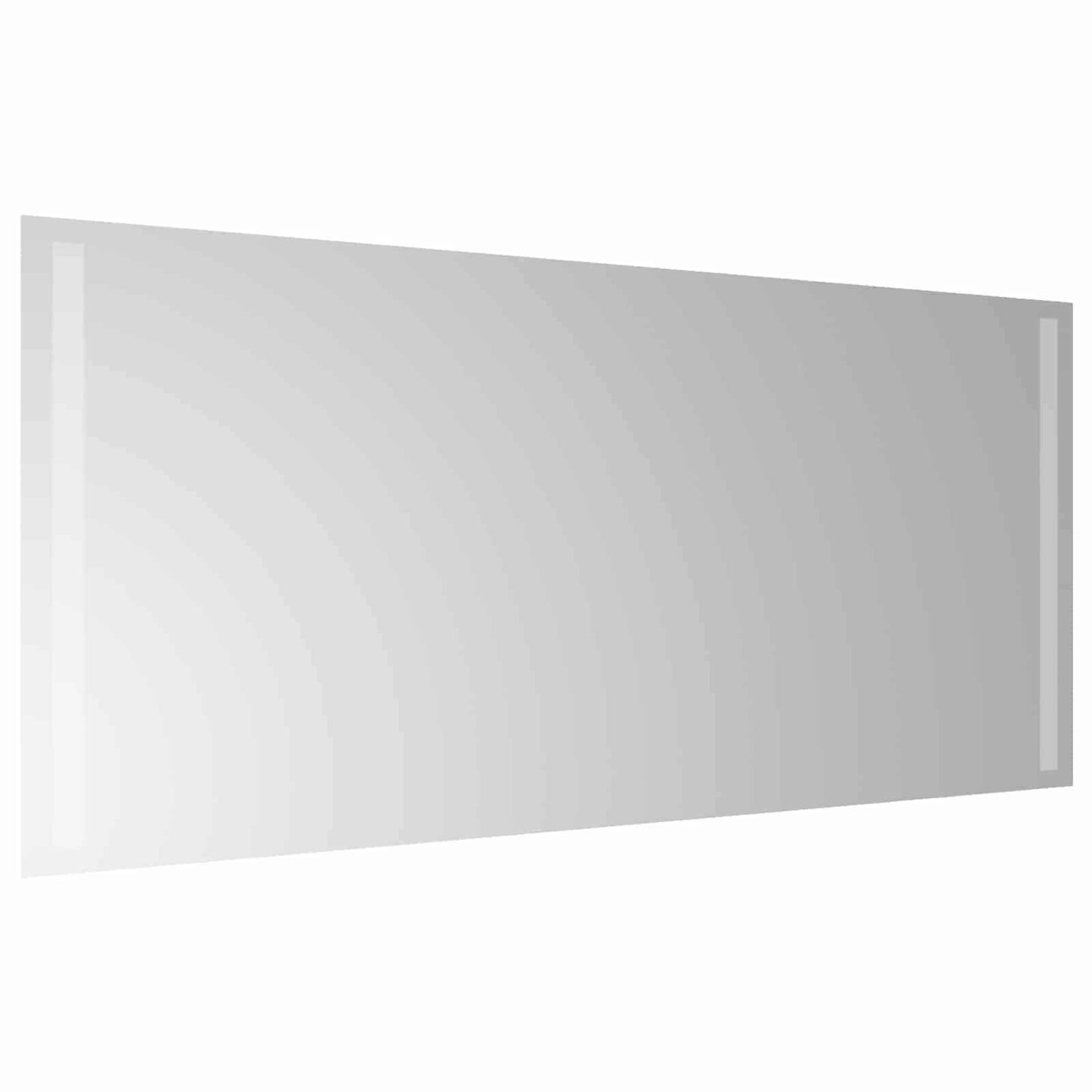 LED Bathroom Mirror Transparent 90 x 40 cm Tempered Glass
