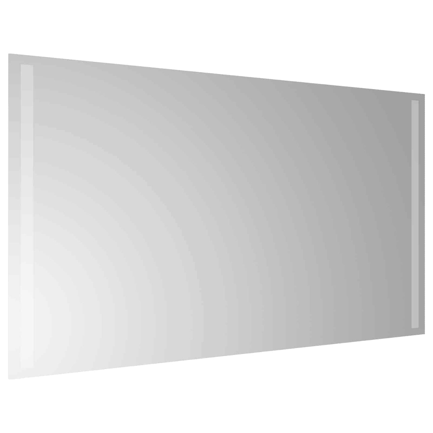 LED Bathroom Mirror Transparent 90 x 50 cm Tempered Glass